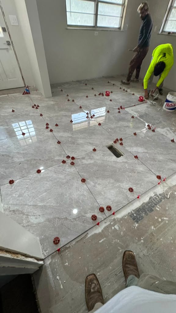 Tile ceramic and backsplash installation by MTZ